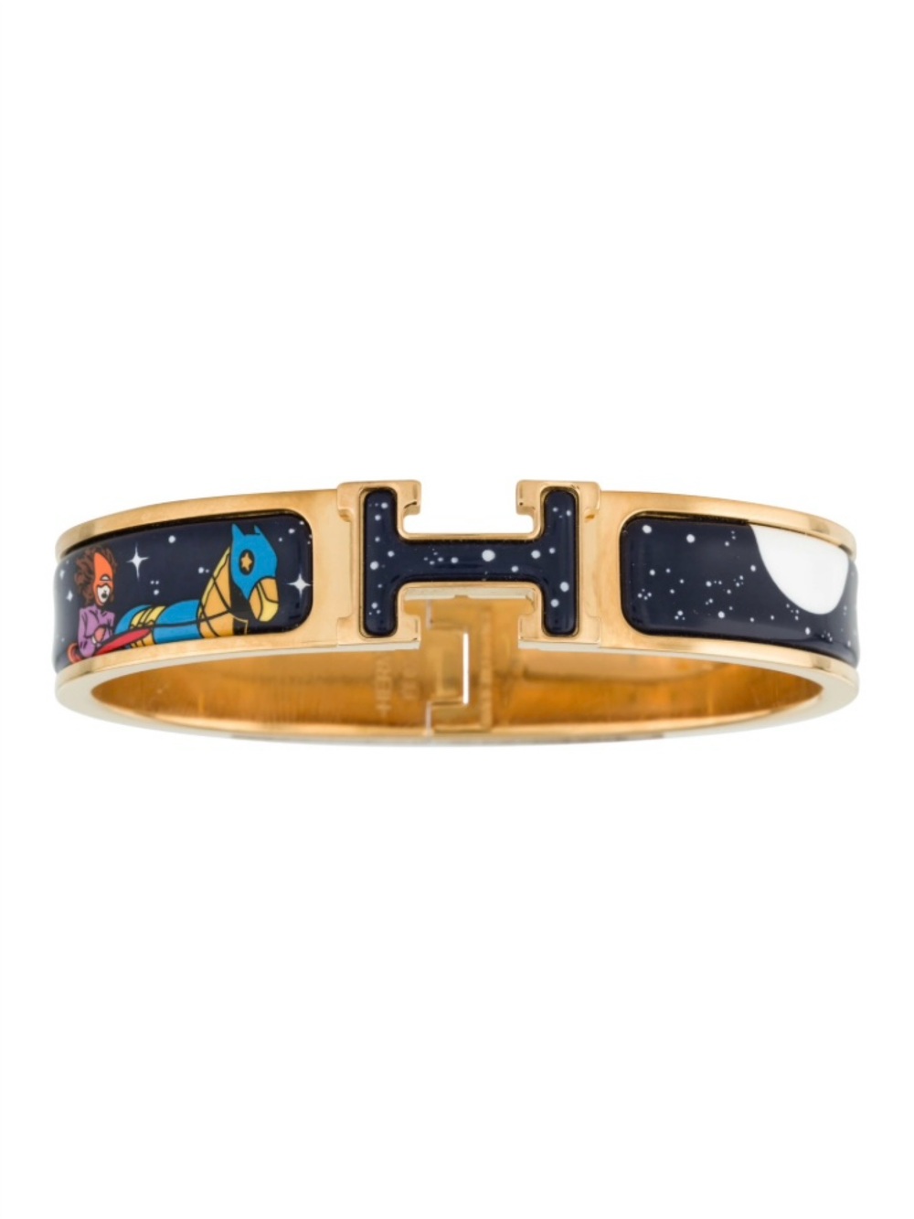 ✨Hermes.Clic H Bracelet “Space Derby”